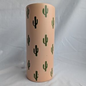 Starbucks 2019 Spring Desert Collection Ceramic Saguaro Cactus Vase - Peach